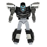 Трансформер 2в1 BONDIBOT Bondibon робот-автомобиль, чёрная полиция, BOX 20,5x24,5х9 см, арт. M7412-18.