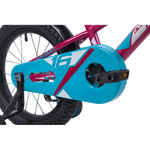 Велосипед NOVATRACK 16", VALIANT, фуксия, полная защита цепи, тормоз нож, короткие крылья, нет багаж