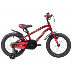 Велосипед NOVATRACK 16", PRIME, алюм., коричневый, полная защита цепи, пер.торм.руч, зад. нож, корот