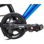 Велосипед NOVATRACK 20" SHARK, синий, сталь, 6 скор., Microshift, Power, V-brake