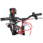 Велосипед NOVATRACK 20" RACER, черный, сталь, 6 скор., Microshift TS38-6/Shimano, V-Brake