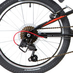 Велосипед NOVATRACK 20" RACER, черный, сталь, 6 скор., Microshift TS38-6/Shimano, V-Brake