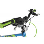 Велосипед NOVATRACK 20" EXTREME синий,  сталь, 6 скор., Shimano TY21/Microshift TS38, V- brake тормо