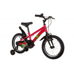 Велосипед NOVATRACK 16" LYNX сталь, терракотовый, тормоз V-brake, короткие крылья, полная защита цеп
