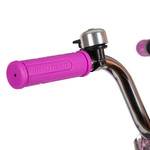 Велосипед NOVATRACK 16" NOVARA алюм., фиолетовый, пер.руч., зад.нож. тормоз, короткие крылья, полная