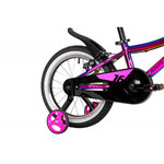 Велосипед NOVATRACK 16" KATRINA алюм., фиолет.металлик, полная защ.цепи, V-brake, короткие крылья