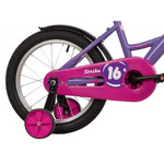Велосипед NOVATRACK 16" STRIKE фиолетовый, тормоз нож, крылья корот, полная защита цепи