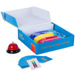 Обучающие игры Bondibon Настольная игра «СОБЕРИ КОЛПАЧКИ», BOX 25х7x25 см