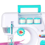 Игр. пластм. швейная машинка Bondibon «Я УМЕЮ ШИТЬ», белая, BOX