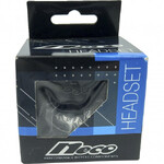 Рулевая колонка Neco H156EM, ZS44/56, 1 1/8-1 1/2", стал.чашки, картр.подшипники, черный