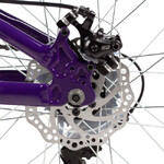 Велосипед NOVATRACK 20" KATRINA, алюм.рама, зелёный-фиолетовый, 6-скор, TY21/TS38, диск.тор.STG