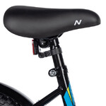 Велосипед NOVATRACK 14" TWIST черный, тормоз нож, крылья корот, полная защ.цепи