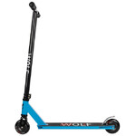 Самокат Novatrack Wolf 10, 100 мм, синий