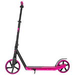 Самокат Novatrack Polis Plastic NF, колеса 200х180 мм, розовый