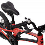 Велосипед NOVATRACK 16" FLIGHT PRO. Магний-алюм.рама, красный, полная защ.цепи, Дисковый тормоз, маг