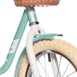 Велосипед NOVATRACK 18" MAPLE, светло бирюзовый, полная защита цепи,тормоз нож.,крылья, багажник, пе