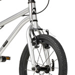 Велосипед NOVATRACK 16" PHANTOM, алюминий, серебристый,  защита цепи, тормоз V-Brake