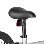 Велосипед NOVATRACK 16" PHANTOM, алюминий, серебристый,  защита цепи, тормоз V-Brake