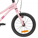 Велосипед NOVATRACK 16" PHANTOMGRL, алюминий, розовый,  защита цепи, тормоз V-Brake