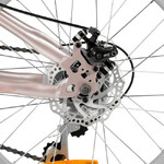 Велосипед NOVATRACK 20" ALICE пыльная роза,  стальная рама, 6 скор., Shimano TY21/Microshift TS38, д