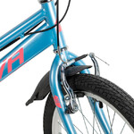 Велосипед NOVATRACK 20" ALICE голубой,  стальная рама, 6 скор., Shimano TY21/Microshift TS38, V- bra