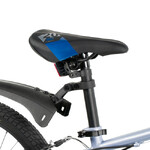 Велосипед NOVATRACK 20" POINTER серый,  стальная рама, 6 скор., Shimano TY21/Microshift TS38, V- bra