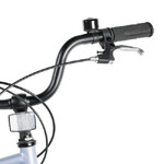 Велосипед NOVATRACK 20" POINTER серый,  стальная рама, 6 скор., Shimano TY21/Microshift TS38, V- bra