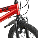 Велосипед NOVATRACK 20" RACER красный,  стальная рама, 6 скор., Microshift MS21/Microshift TS38, V-