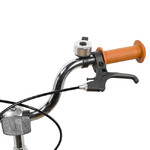 Велосипед NOVATRACK 14" VALIANT, сталь,красный, полная защита цепи, ручной передний и задний тормоз,