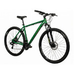 Велосипед FOXX 29" CAIMAN зеленый, сталь, размер 18