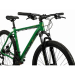 Велосипед FOXX 29" CAIMAN зеленый, сталь, размер 18