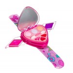 Набор детской декор. косметики Bondibon Eva Moda, BOX 20,9*8,8*24,8 см; косметичка-браслет, тени для век 3 оттенка (1,8г), блеск для губ 5 оттенков (3,3г), аппликатор 1шт., арт.77028.