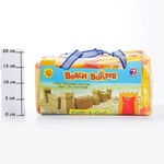 Набор игровой пласт.Форма для песка (башня)с совками ,ВОХ 36х18х18 см, арт.898А.