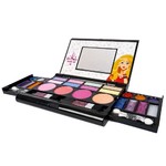 Набор детской декор. косметики Bondibon Eva Moda, BOX 42х34х2,5 см с ручкой; косметичка-прямоугольник, раскладная, с зеркальцем: тени для век 8 оттенков (6,4г), тени 4 оттенка (6г), блеск для губ 14 оттенков (8,8г), 2 аппликатора, 2 кисточки-растушевки, 2