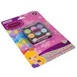 Набор детской декор., косметики Bondibon Eva Moda, CRD 10х2,5х20 см; тени для век -6шт. (4,8г)/ аппликатор -1шт.,арт.J-302.