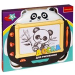 Доска для рисования со стилусом и 3 печатями, Bondibon, BOX 31x26x3,3 см, панда, арт.CJ6005E1.
