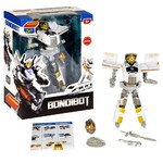 Трансформер 2в1 BONDIBOT Bondibon робот-поезд, цвет коричневый, BOX 27,6х21,3х10,9см