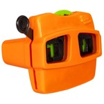 Очки 3D оранжевые тм Bondibon, цветные cтереодиапозитивы 2 диска со слайдами космос и динозавры, CRD 19,8x21,4x8см, арт. MB8202.