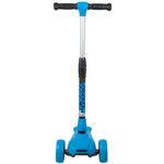 Самокат Novatrack RainBow, складной механизм на руле, широкие свет.колеса PU п