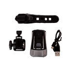 Фонарь передний STG FL1547  300lm 1200 mAH + крепеж на шлем.